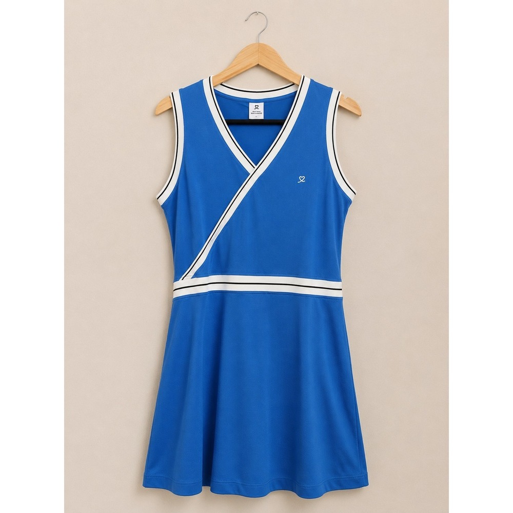 Daily Sports Sweden Tennis Dress Women's Large Blue Golf Athleisure Shorts Set